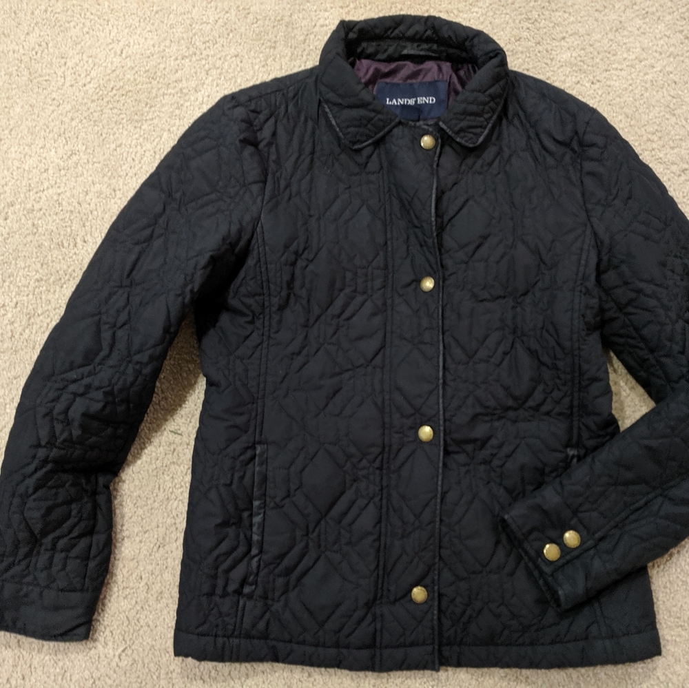 Land's End Quilted Barn Jacket